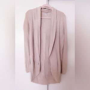 Barefoot Dreams Cozy Open Cardigan - Soft Beige